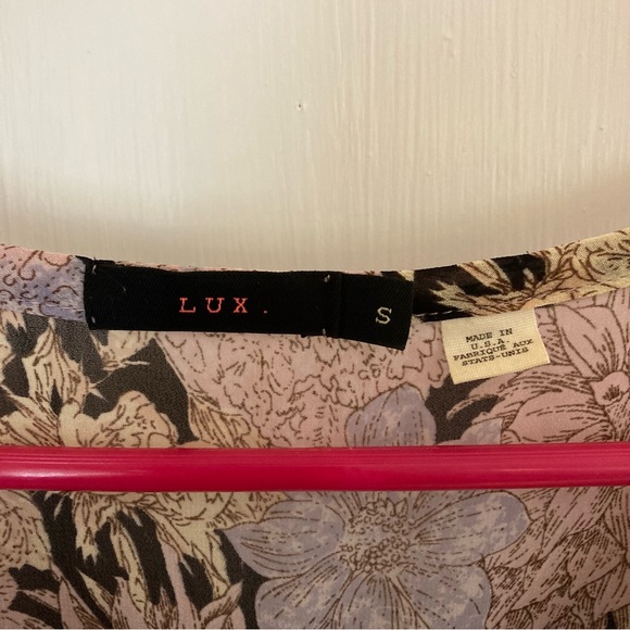 Urban Outfitters | Lux Floral Sheer Blouse Size S - Picture 5 of 7